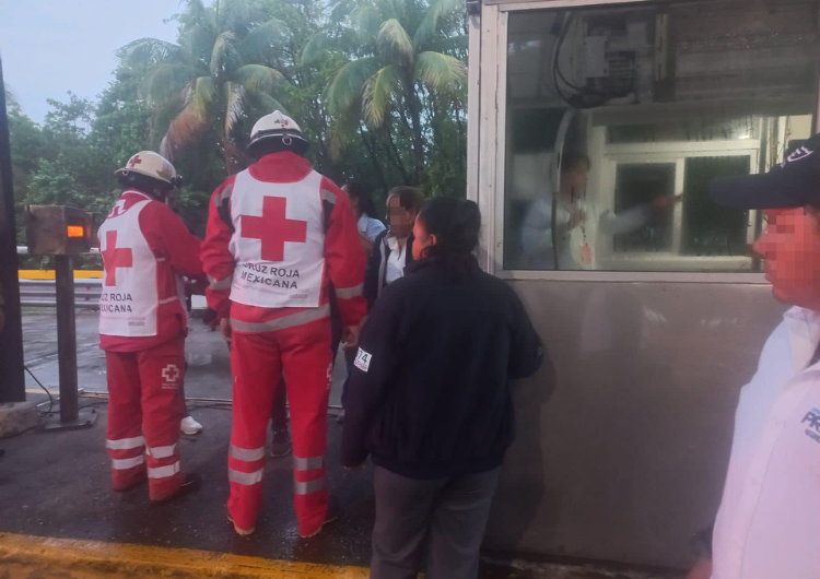 POLICÍA CARMEN ASEGURÓ Y PUSO A DISPOSICIÓN A SUJETO EN EL TRAMO DEL